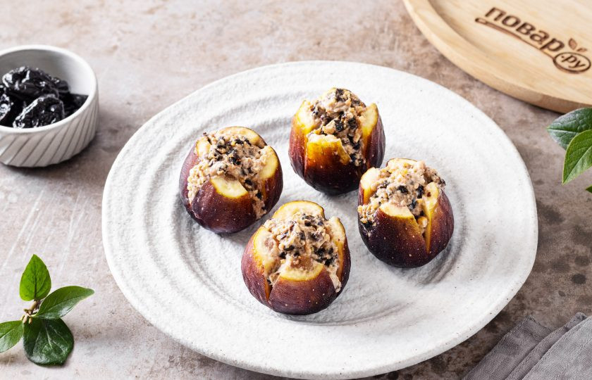 1. Этап. Инжир с черносливом: Инжир с черносливом готов, приятного вам аппетита!