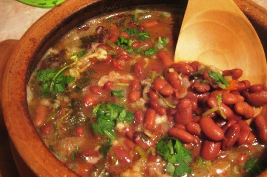 1. Этап. Красная фасоль в горшочке: 6. Наше блюдо готово! Приятного аппетита!