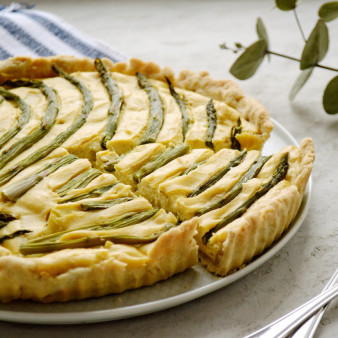 Веганский киш