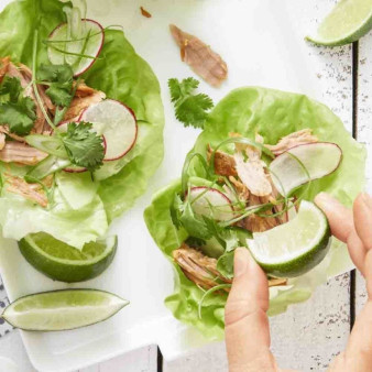 Korean Pork Lettuce Wraps