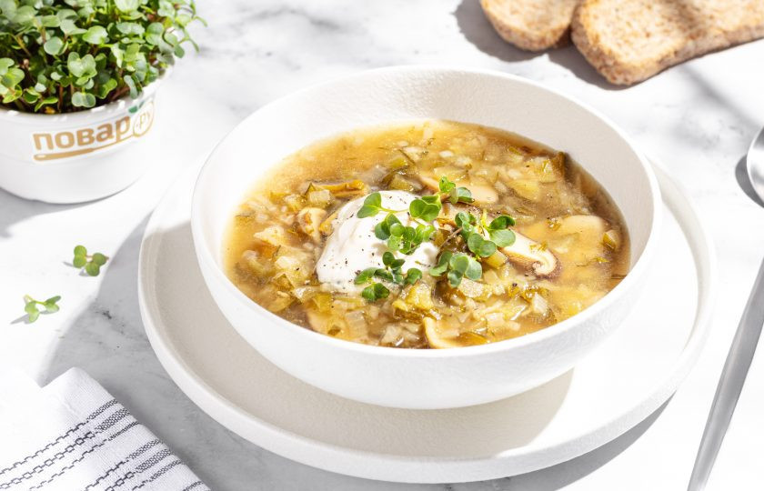 1. Этап. Постный суп Калья: Постный суп 