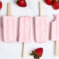 Keto Strawberry-Lime Cheesecake Pops