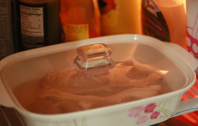 1. Этап. Корейка на гриле: Отправляем в холодильник на 1-2 часа мариноваться.