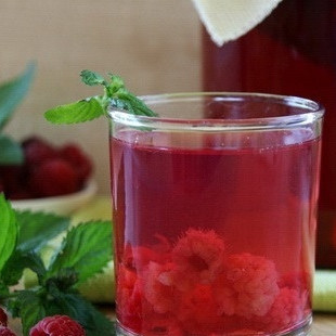 Компот из замороженной малины