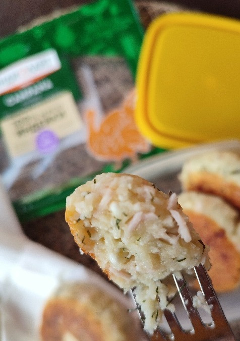 1. Этап. Сырники с ветчиной: ❤