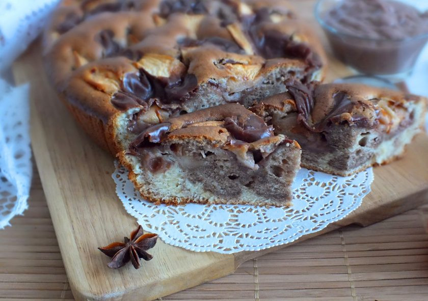 1. Этап. Яблочный пирог с пудингом: Приятного аппетита!