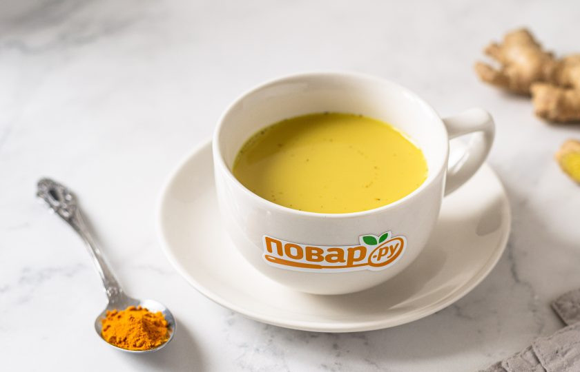 1. Этап. Чай с куркумой и имбирем: Добавьте в чай сахар по вкусу. Приятного аппетита!