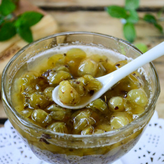 Варенье из крыжовника изумрудное