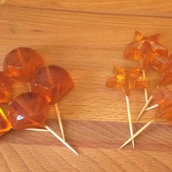 Леденцы на палочке своими руками