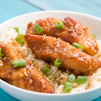 Sticky Honey Garlic Chicken