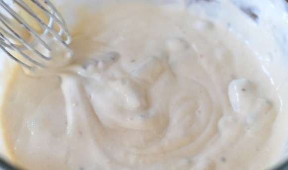 1. Этап. Оладушки: 4. Вот и все, тесто готово.