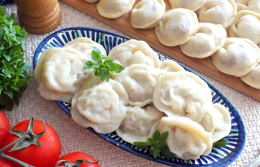 1. Этап. Пельмени из судака: Приятного аппетита!