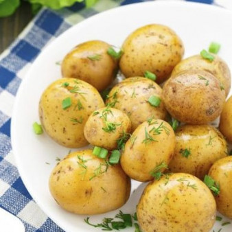 Вареная картошка