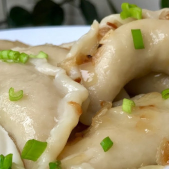 Вареники с мясом на заварном тесте