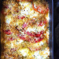 Tomato and Mozzarella Tian with Ranch Bread Crumbs