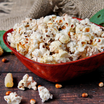 Попкорн в духовке в пакете