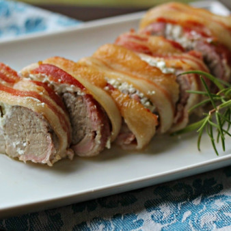 Рулет из свинины с сыром