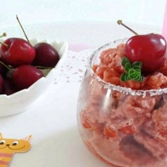 Сорбет из черешни