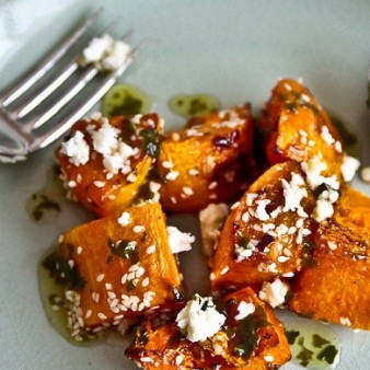 Тыква, запеченная с медом в духовке