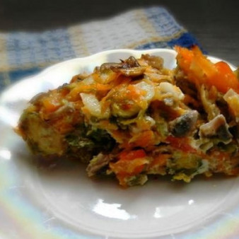 Запеканка из брюссельской капусты