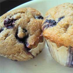 1. Stage. Blueberry muffins: Bake in a preheated oven for 20 minutes.