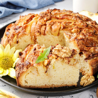 Обычный яблочный пирог