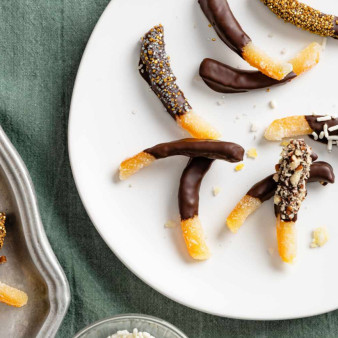 Chocolate Covered Orange Peels