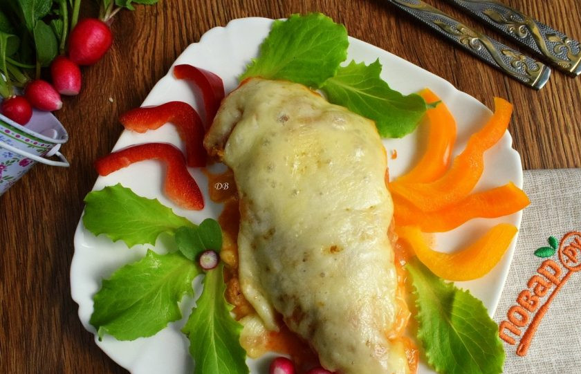 1. Этап. Курица по-итальянски в духовке: Приятного аппетита!