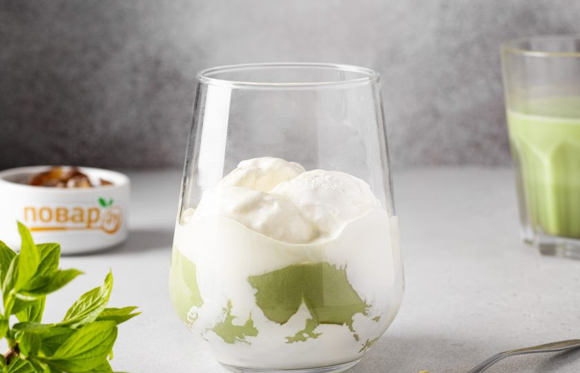 1. Этап. Матча Аффогато: Приятного аппетита!