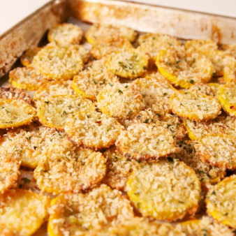 Parmesan Squash Chips