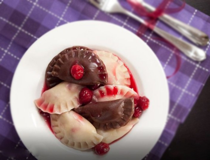 Chocolate Dumplings with Cherry Master recipes