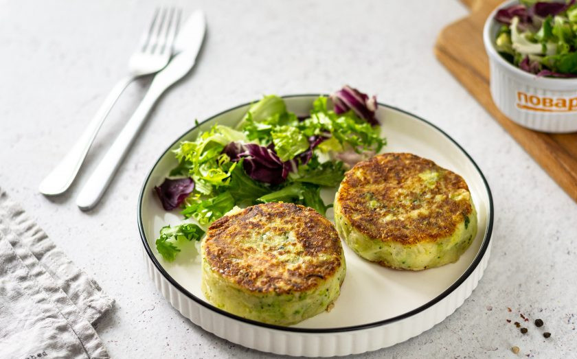 1. Этап. Овощные медальоны: Овощные медальоны готовы, приятного аппетита!