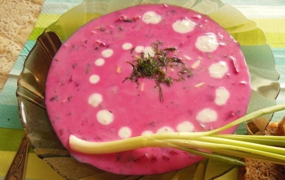 1. Этап. Холодник на кефире: Приятного аппетита!