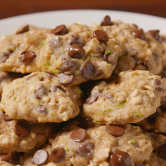 Zucchini Chocolate Chip Cookies