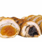 Мясные рулетики с черносливом и курагой