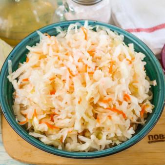 Квашеная капуста с лимонной кислотой