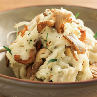 Картофель с грибами