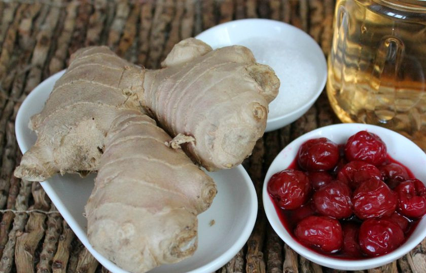 1. Этап. Имбирь маринованный в яблочном уксусе: Подготовим ингредиенты.