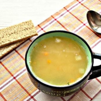 Гороховый суп с курицей
