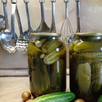 1. Этап. Огурцы Сладенькие: Приятного аппетита!