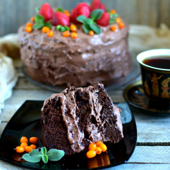 Великолепный шоколадный пирог