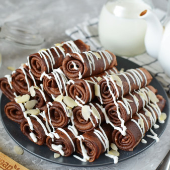 Блинчики с какао