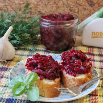 Икра из свеклы и моркови