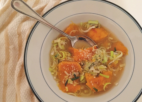 1. Этап. Суп из тыквы с сыром: Приятного аппетита!