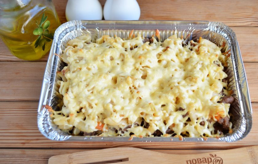 1. Этап. Паста Аль форно: Паста готова! Подавайте к столу горячей с зеленью!