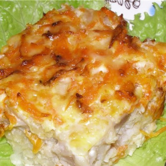 Морской язык с картофелем