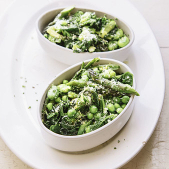 Quick-Braised Spring Vegetables