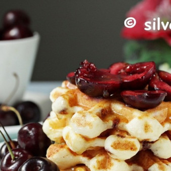 Творожные вафли