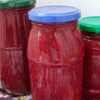 Заправка для борща из свеклы на зиму