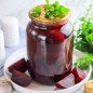 Маринованная свекла на зиму в банках целиком